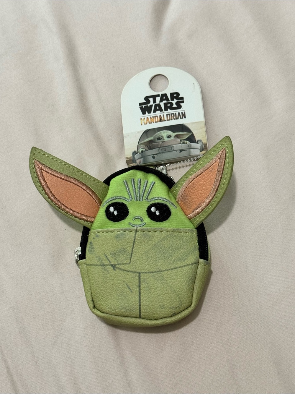 Star Wars The Mandalorian Grogu Green Coin Pouch